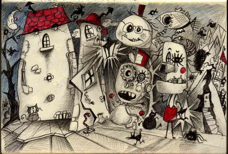 Dibujo hecho a bolígrafo
