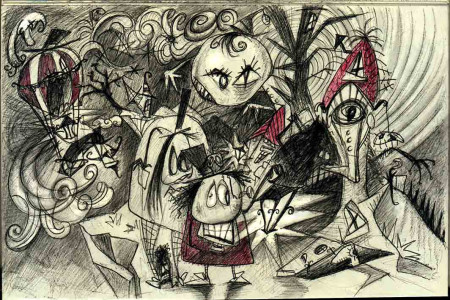 Dibujo hecho a bolígrafo