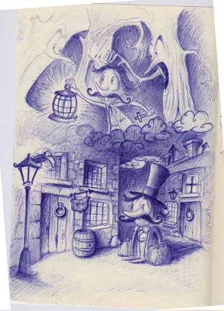 Dibujo hecho a bolígrafo