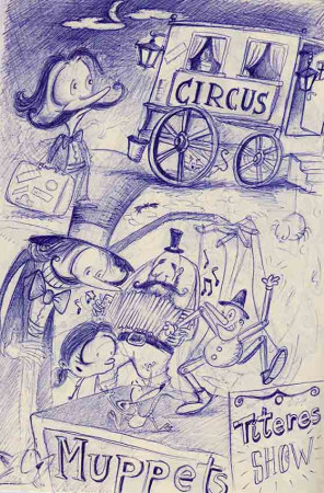 Dibujo hecho a bolígrafo
