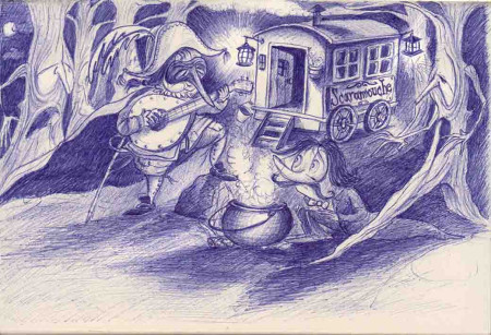 Dibujo hecho a bolígrafo