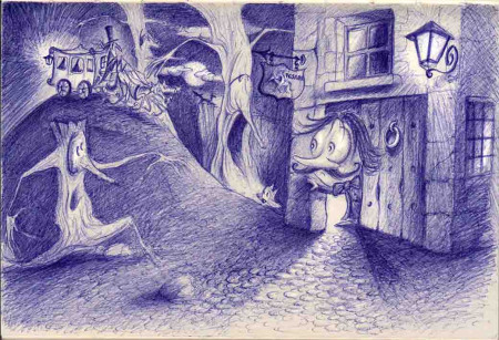 Dibujo hecho a bolígrafo