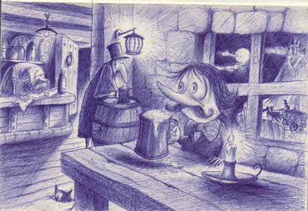 Dibujo hecho a bolígrafo
